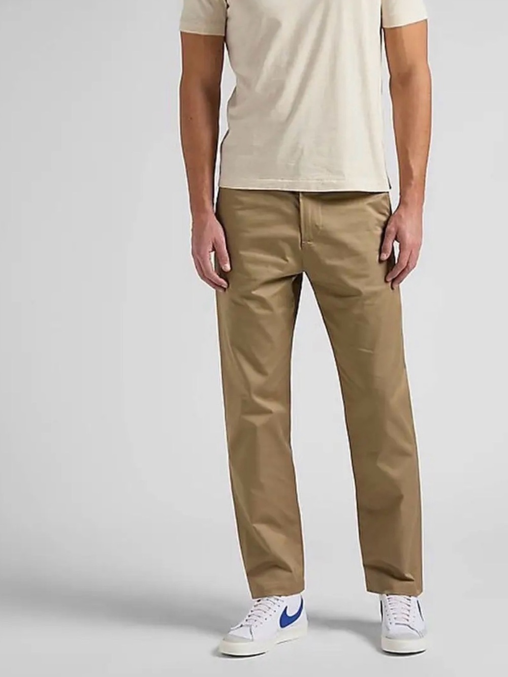 LEE 101 CHINO MADE IN ITALY SELVEDGE TWILL  ORGANIC COTTON NEW WITH TAGS 30X32